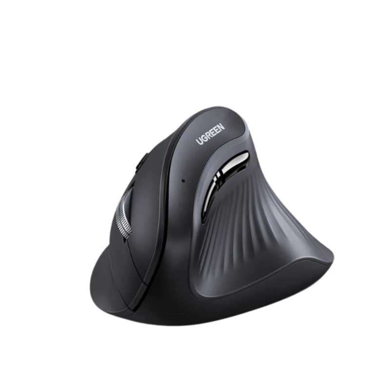 Mouse Ergonômico Vertical UGREEN Bluetooth 5.0 + 2.4G Silent 4000DPI Windows e Mac