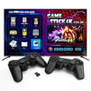 Game Stick 4K — 10.000 Jogos, 2 Controles Wireless, Multi-Sistema, Plug & Play
