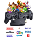 Game Stick 4K — 10.000 Jogos, 2 Controles Wireless, Multi-Sistema, Plug & Play
