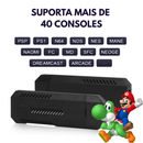 Game Stick X2 Ultra — 40.000 Jogos, 2 Controles Wireless