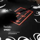 Mousepad Gamer XL Titorion 90x40cm — Base Antiderrapante, Borda Reforçada, Lavável