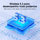 Fone Bluetooth QCY T13 ANC — 30h, 4 Microfones, ANC 28dB, IPX5