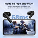 Fone Bluetooth QCY T13 ANC — 30h, 4 Microfones, ANC 28dB, IPX5