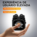 Fone Bluetooth AuraBuds X6 — ANC, Tradução em Tempo Real, 512MB + Tela IP