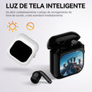 Fone Bluetooth AuraBuds X6 — ANC, Tradução em Tempo Real, 512MB + Tela IP