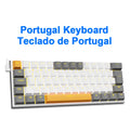 Teclado Mecânico Redragon 60% Hot-Swap Switch Red 61 Teclas 18 Modos RGB Type-C