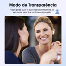 Fone Bluetooth QCY T13 ANC — 30h, 4 Microfones, ANC 28dB, IPX5