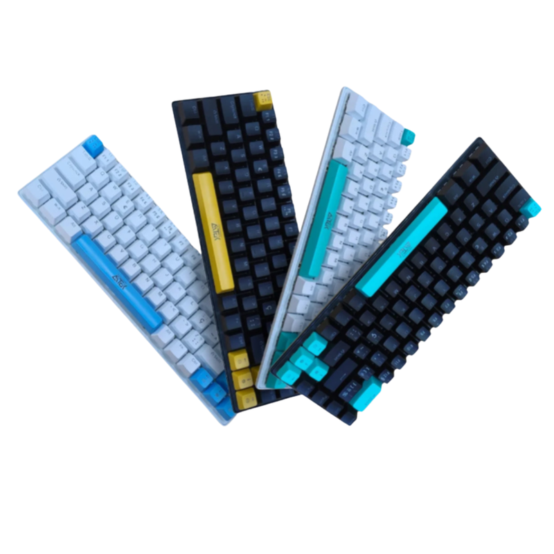 Teclado Mecânico Gamer Aitek 60% RGB ABNT2 — 68 Teclas, USB, Windows e Mac